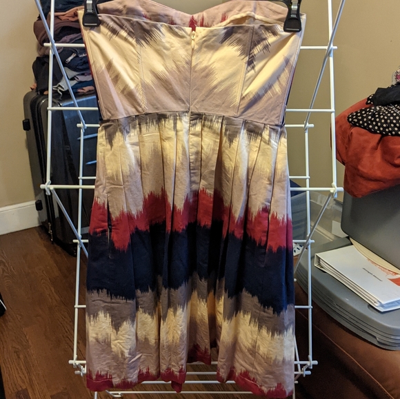 DONATED: Anthropologie Color Dipped Dress - Picture 8 of 10